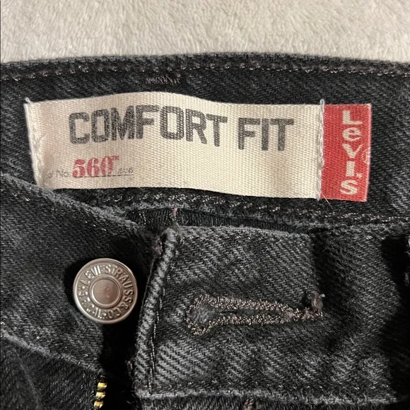 Levi's Men's Black Jeans. 32x32. NWOT - Picture 4 of 6